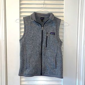 Patagonia Better Sweater Gray Vest | Kids M / 10